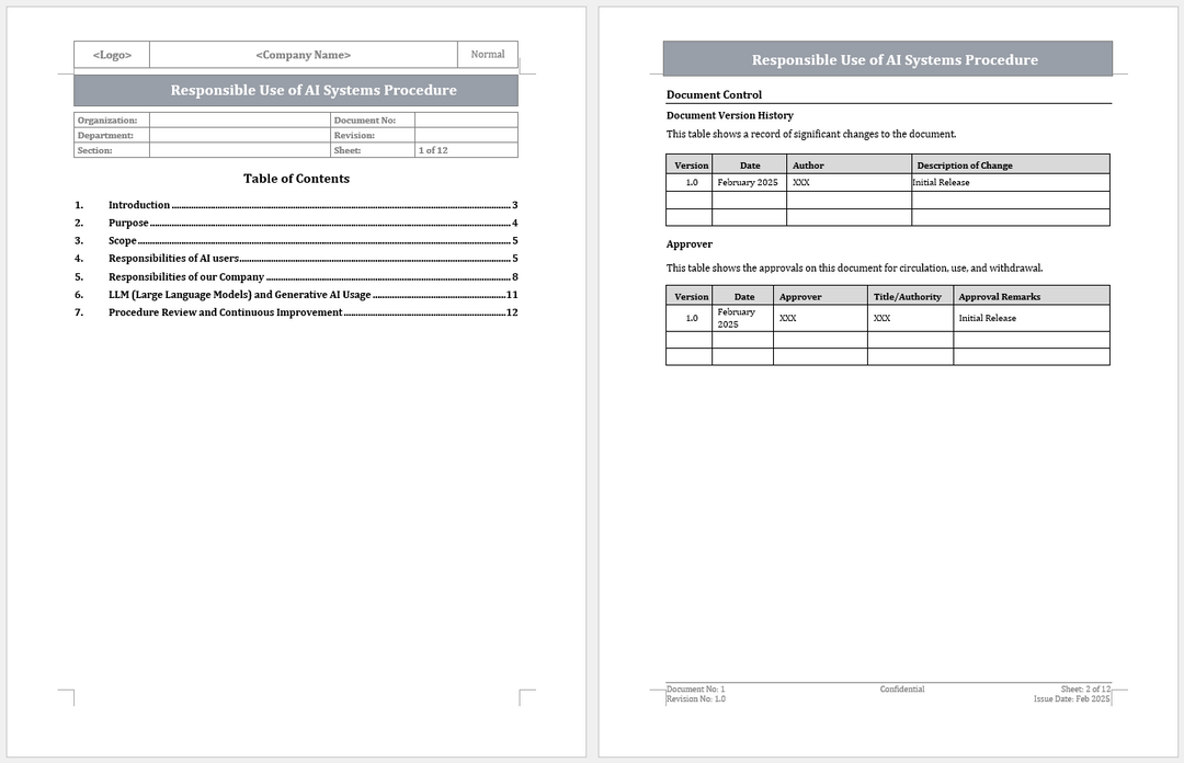 ISO 42001 AI Governance Framework (AIMS)