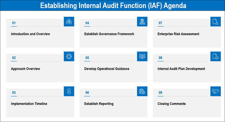 Establishing an Internal Audit Function