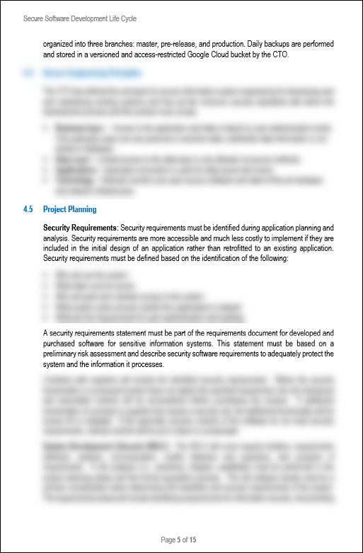 NIST Security Audit and Monitoring Policy Template
