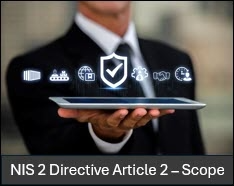 NIS 2 Directive Article 2 – Scope