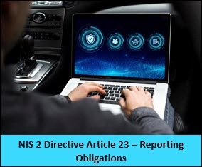 NIS 2 Directive Article 23 – Reporting Obligations