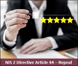 NIS 2 Directive Article 44 – Repeal