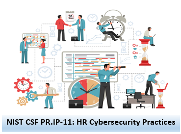 NIST CSF PR.IP-11: HR Cybersecurity Practices
