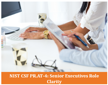 NIST CSF PR.AT-4: Senior Executives Role Clarity