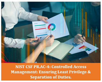 NIST CSF PR.AC-4: Controlled Access Management: Ensuring Least Privilege & Separation of Duties.