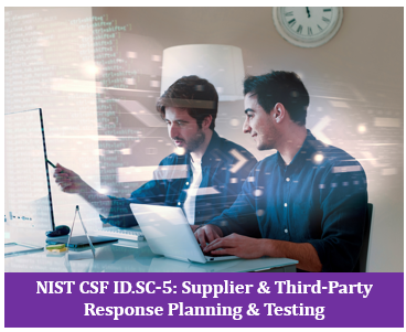 NIST CSF ID.SC-5: Supplier & Third-Party Response Planning & Testing