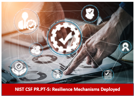 NIST CSF PR.PT-5: Resilience Mechanisms Deployed