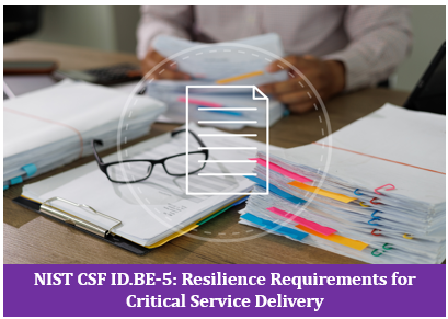 NIST CSF ID.BE-5: Resilience Requirements for Critical Service Delivery