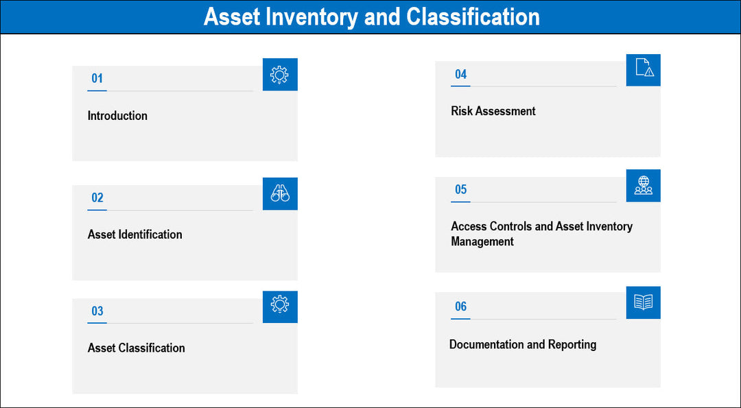 Asset Inventory and Classification Template