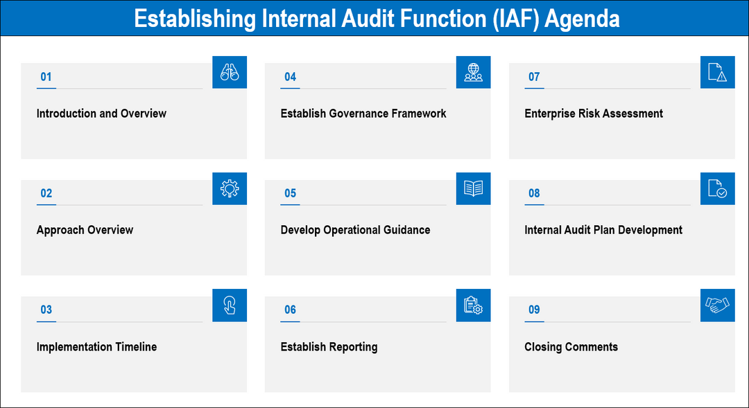 Establishing an Internal Audit Function 