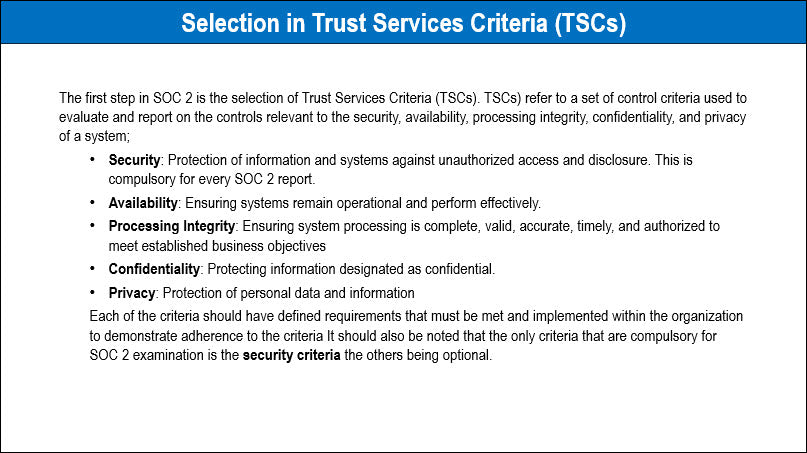 SOC 2 Process Flow Template