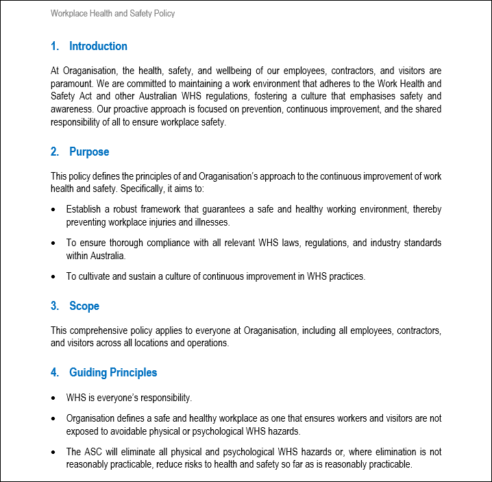 Business Resilience Framework